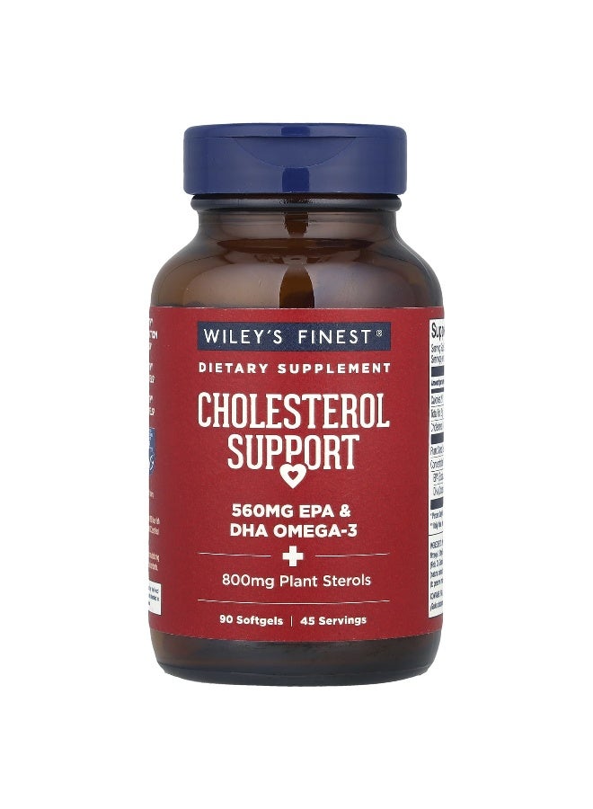 Cholesterol Support, 90 Softgels Packaging May Vary