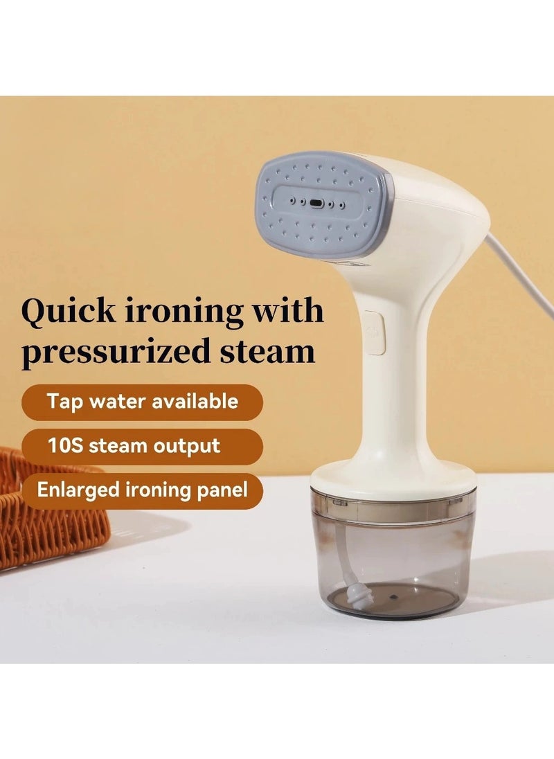 Steam Iron 1000W Handheld Steamer Garment Steamer for Clothes Portable Iron Steam with Strong Penetrating 260ml