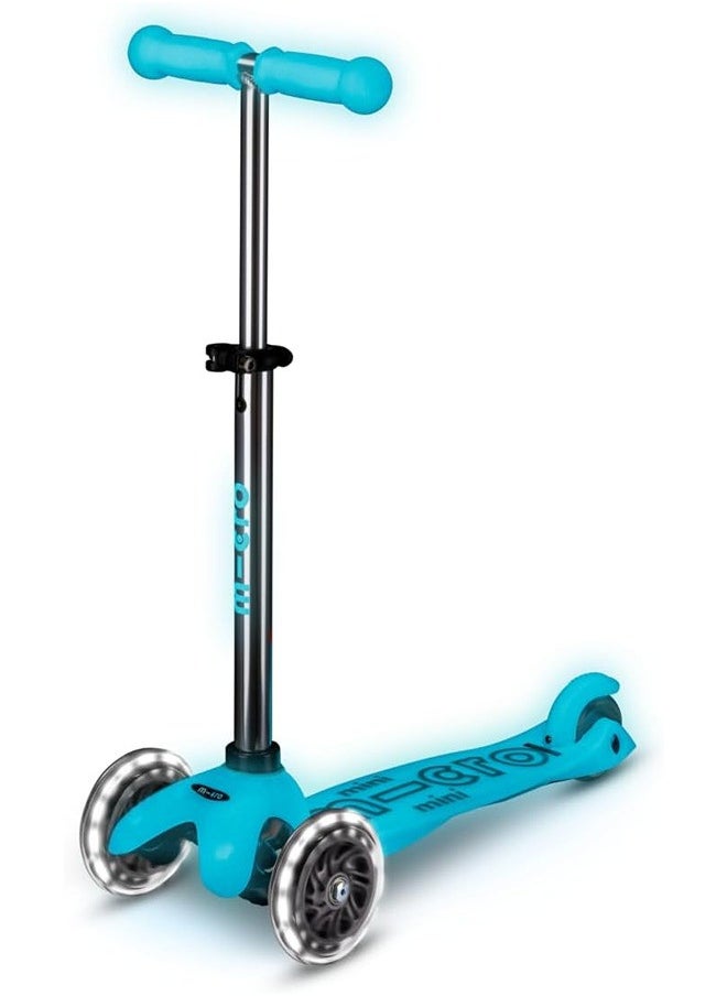 Micro | Mini Deluxe Glow LED Scooter 3 Wheels Kids | Glow in the Dark | Wheels with LED Lighting | Fun and Safety | 2-5 Years | Scooter for Kids | Scooters | Kids Scooter