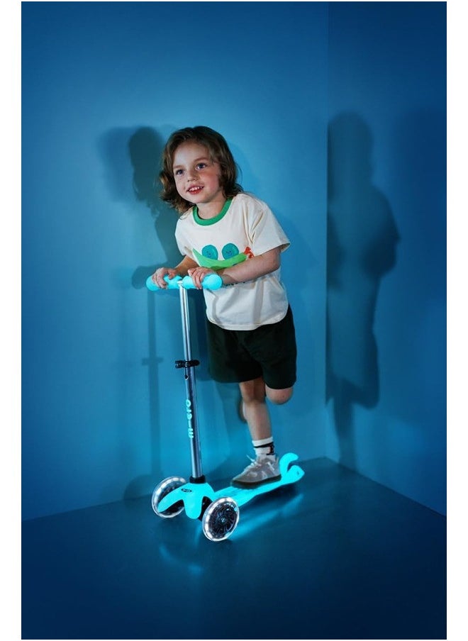 Micro | Mini Deluxe Glow LED Scooter 3 Wheels Kids | Glow in the Dark | Wheels with LED Lighting | Fun and Safety | 2-5 Years | Scooter for Kids | Scooters | Kids Scooter