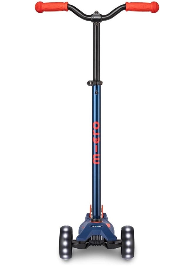 Maxi Micro Deluxe Pro LED | The Original | Children's Scooter from 5 Years | Premium Children's Scooter from 5-7 Years | Height-Adjustable Handlebar | Kickboard Scooter | 5 6 7 Years