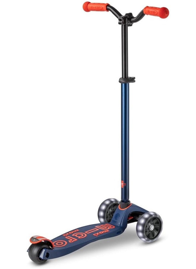 Maxi Micro Deluxe Pro LED | The Original | Children's Scooter from 5 Years | Premium Children's Scooter from 5-7 Years | Height-Adjustable Handlebar | Kickboard Scooter | 5 6 7 Years