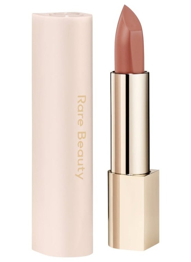 Rare Beauty by Selena Gomez Kind Words Matte Lipstick – Worthy (Muted Mauve) – Soft, Long-Lasting, and Comfortable Full-Coverage Matte Lip Color – 3.5g / 0.12 oz