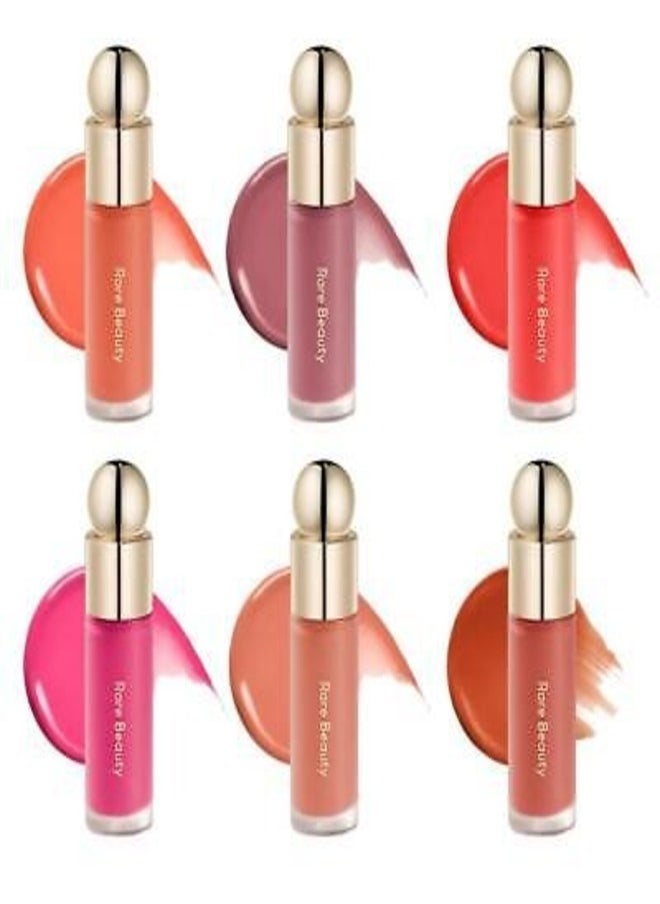 Rare Beauty by Selena Gomez Soft Pinch Liquid Blush – Joy - Dewy Muted Peach, 7.5ml) | Weightless, Long-Lasting, Buildable Liquid Blush for a Natural, Radiant Glow