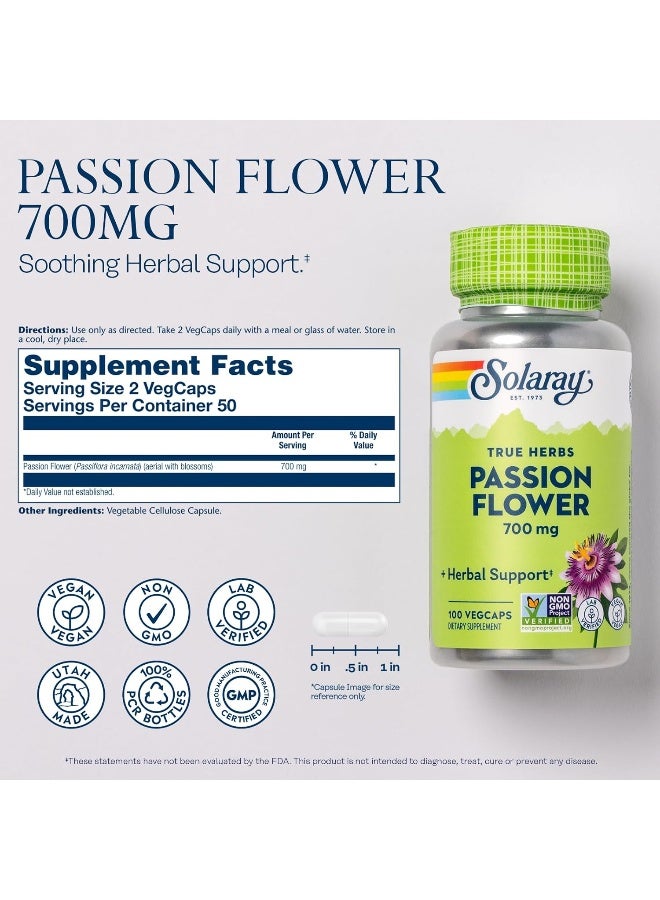 Passion Flower 700 - 100 VegCaps