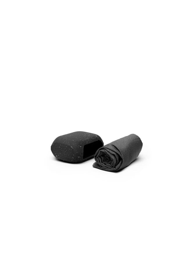 Nanodry Trek Towel (Small) Black Granite