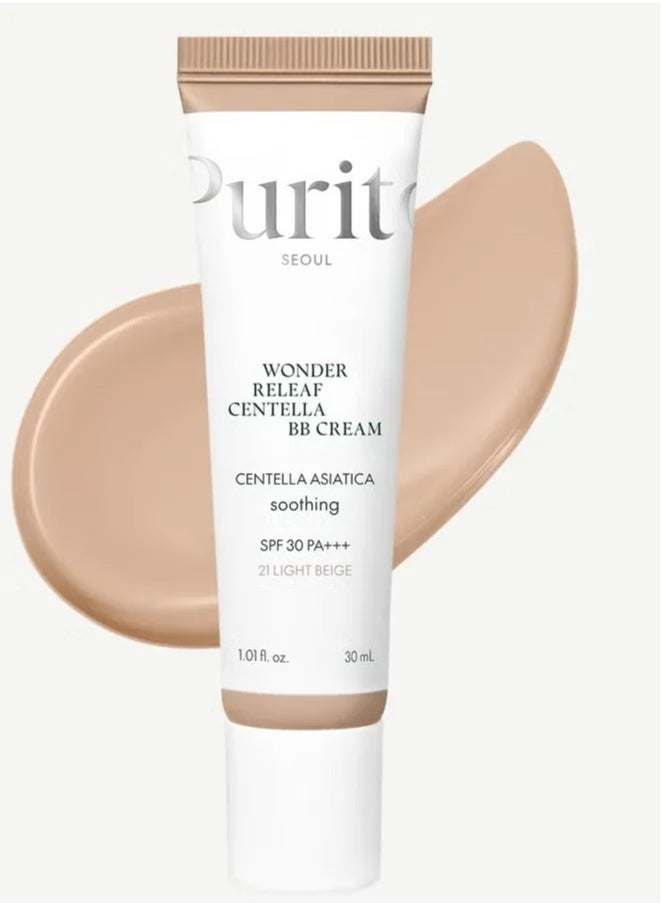 Wonder Releaf Centella BB Cream #21 Light Beige (30mL)