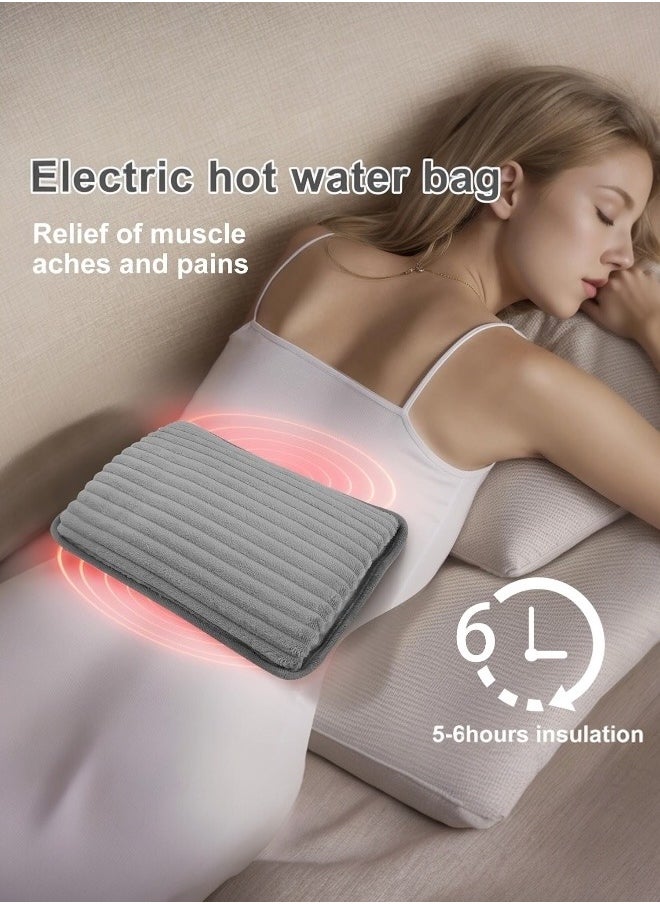 Electric Flannel Hot Water Bag Body And Hand Warmer