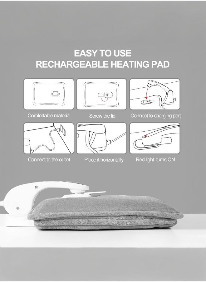 Electric Flannel Hot Water Bag Body And Hand Warmer