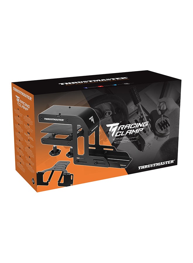 Thrustmaster TM Racing Clamp - Adjustable Mounting System for Racing Peripherals on PC, PS4, PS5, Xbox One, and Xbox Series X|S