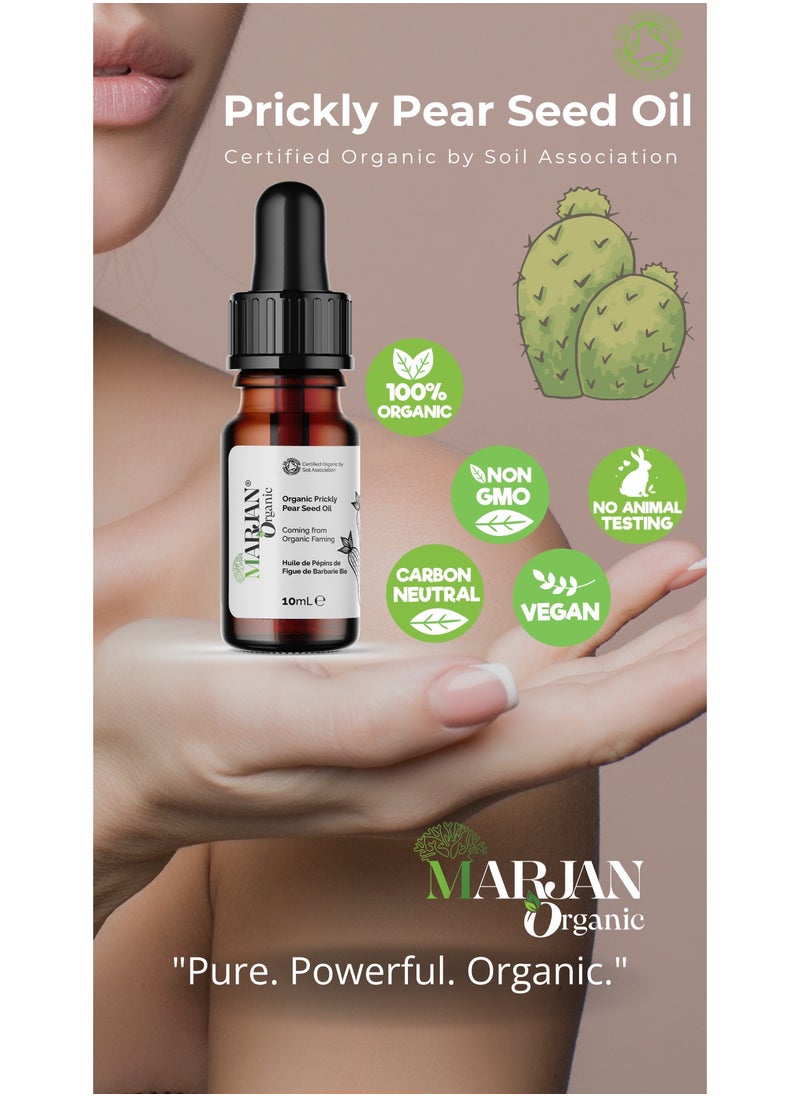 Prickly Pear Seed Oil Organic 10 ml – 100% Pure & Natural Glow Enhancer