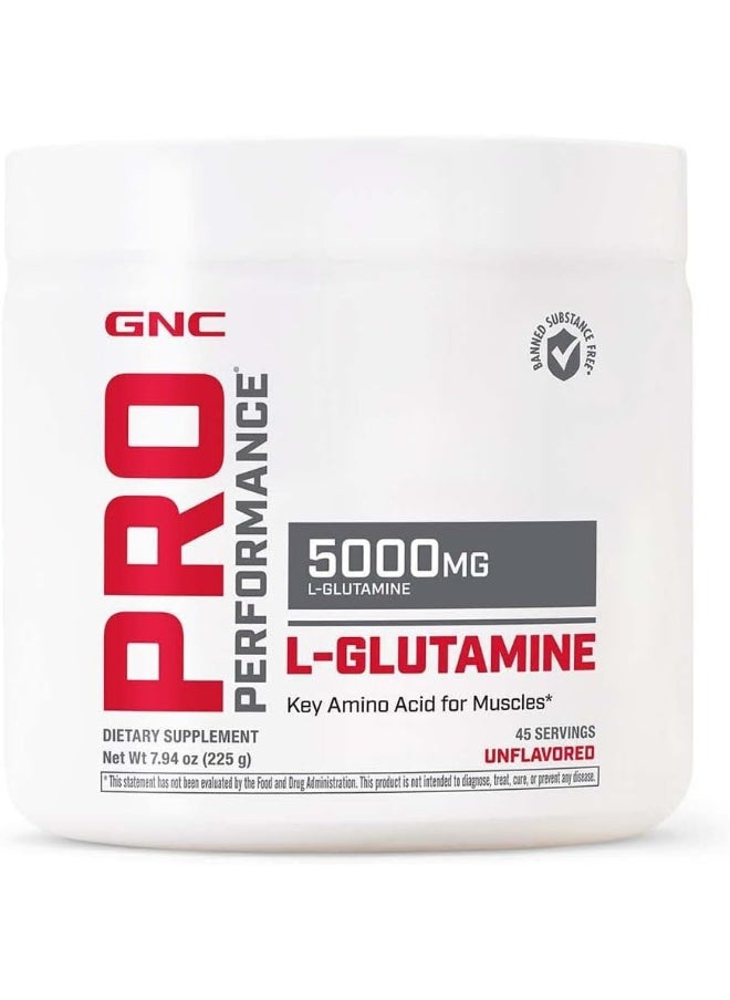 Pro Performance L-Glutamine 5000 Mg Unflavored 45 Servings