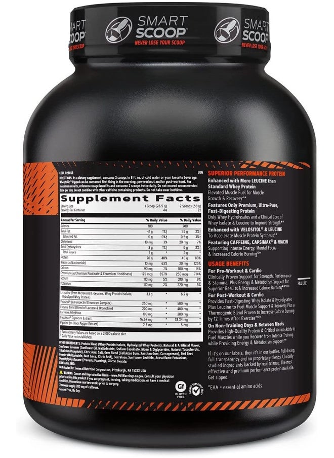 Wheybolic Ripped Strawberries And Cream