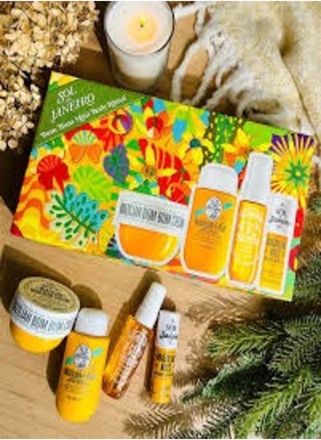 SOL DE JANEIRO Mini Body Ritual Set - Travel-Size Hydration & Fragrance Collection