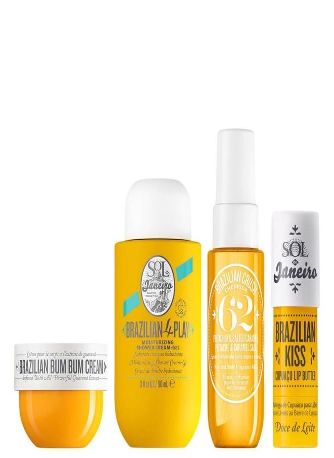 SOL DE JANEIRO Mini Body Ritual Set - Travel-Size Hydration & Fragrance Collection