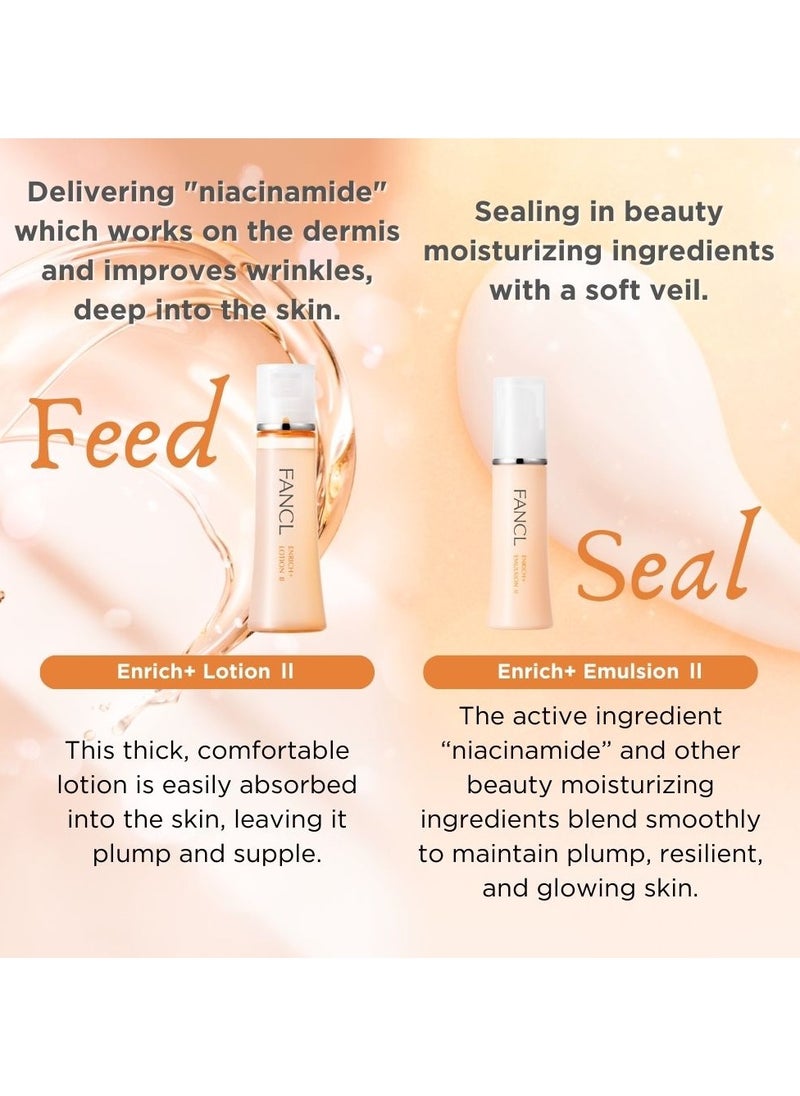 Enrich Plus Lotion II 30ml Anti-Aging, Hydrating & Preservative-Free Face Moisturizer for Normal to Dry Skin