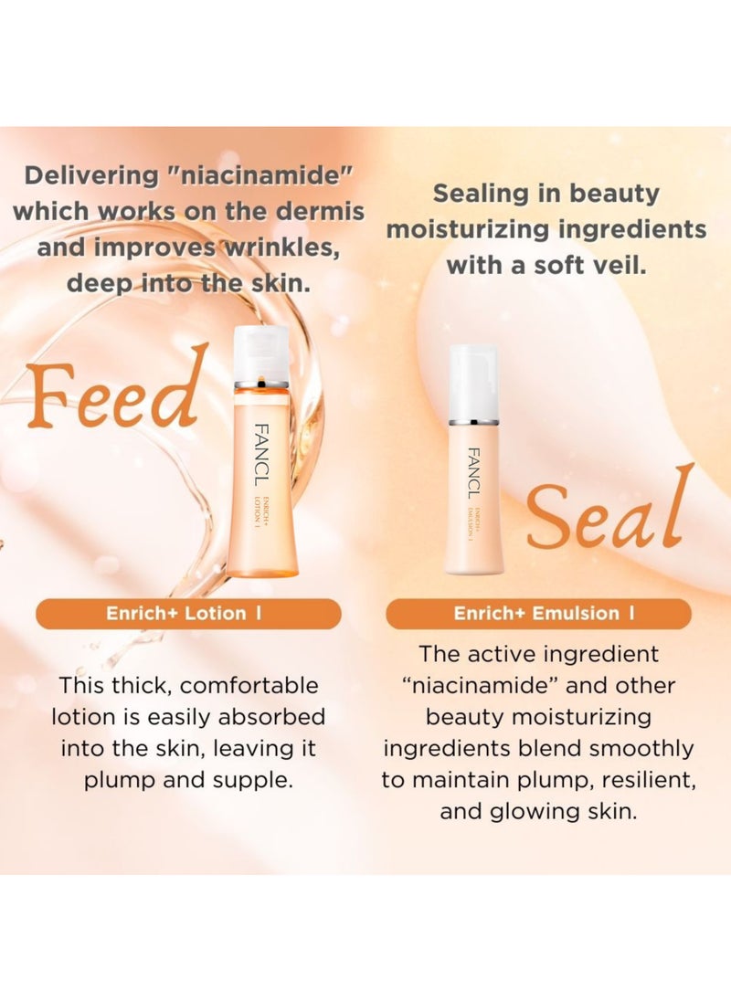 Enrich Plus Lotion I 30ml – Anti-Aging Hydrating & Preservative-Free Face Moisturizer for Normal to Oily Skin