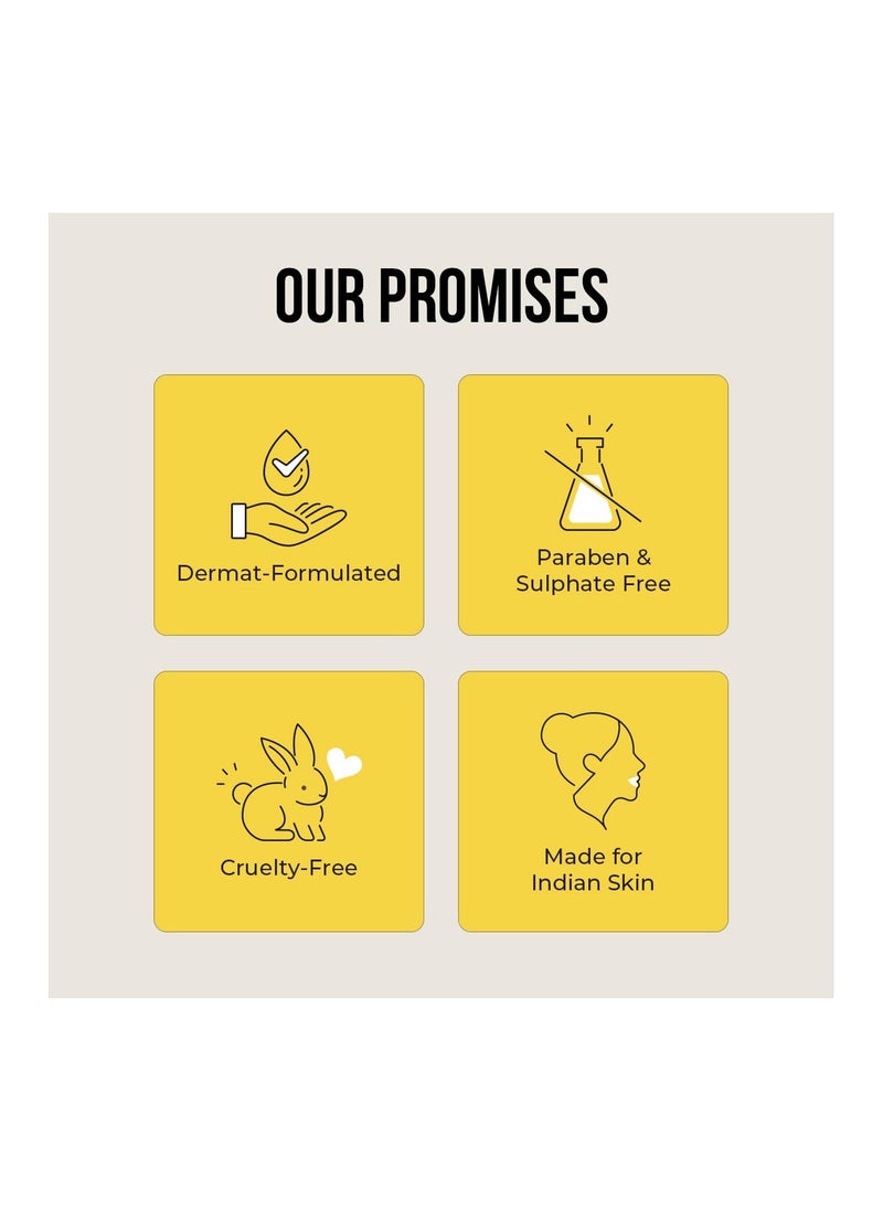 Dr. Sheth's Ceramide & Vitamin C Long lasting Sunscreen SPF 50+ PA++++|No White Cast, Water & Sweat-Resistant|Non-Greasy & Quick-Absorbing |For Women & Men |50g