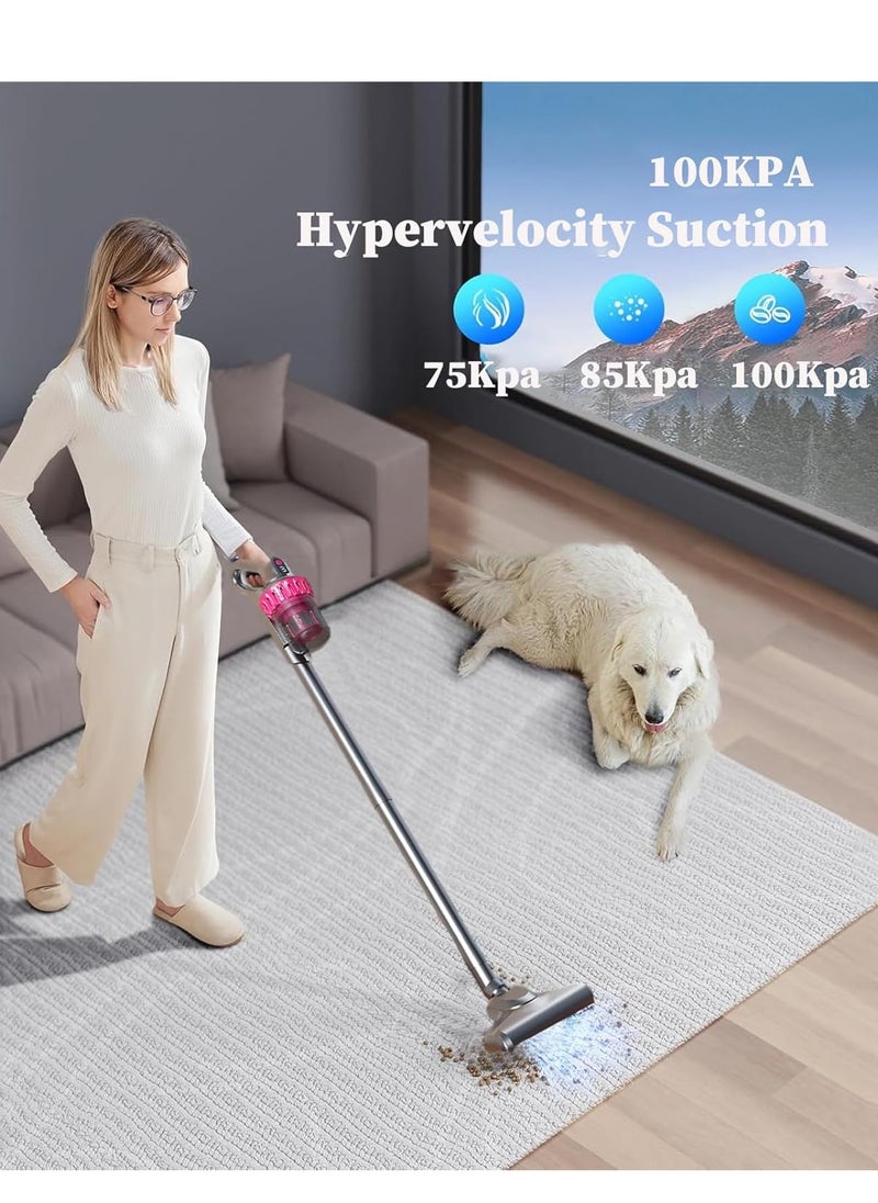 4 in 1 Vacuum Cleaner With Dust, UV Wireless Mite Removal, Handheld Wet Dry Vacuum Cleaner for Allergies and Pet, Eliminates Allergens/Mite