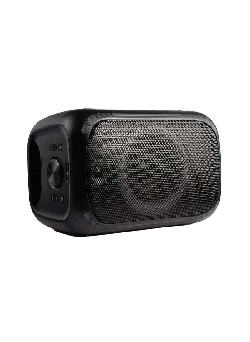 Party Speaker 200W with RGB Lights / Microphone Port / FM Radio Mode / Hands-free Calls / Powerful Bass - Black