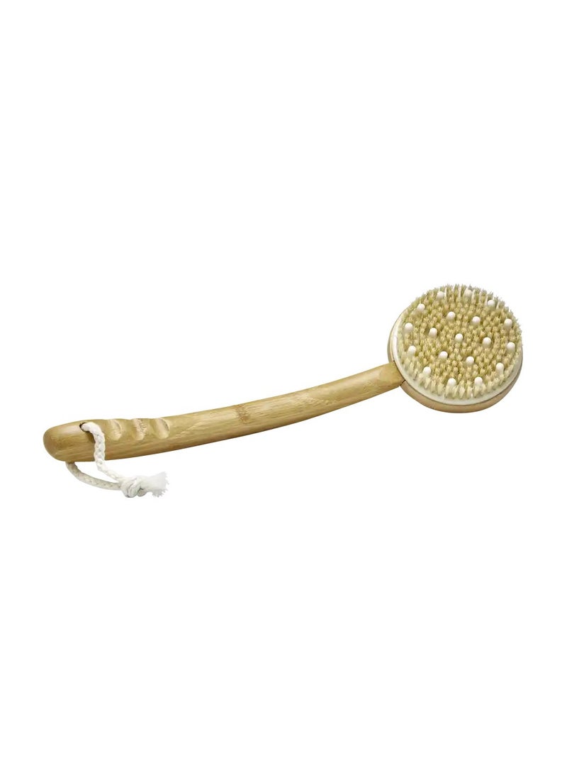 German Brand, Massage brush bamboo, High quality, Long Handle Body Brush,Bath Brush, Shower Brush Body Scrubber, Back Scrubber, Back brush, made in Germany