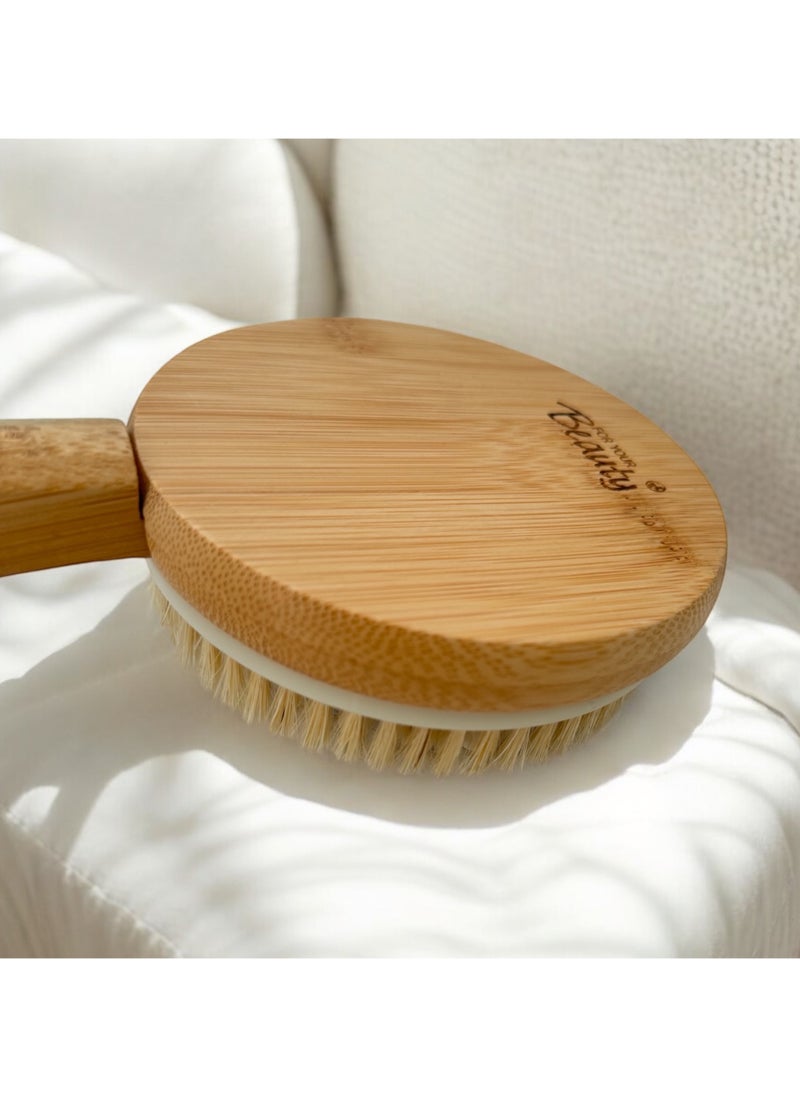 German Brand, Massage brush bamboo, High quality, Long Handle Body Brush,Bath Brush, Shower Brush Body Scrubber, Back Scrubber, Back brush, made in Germany