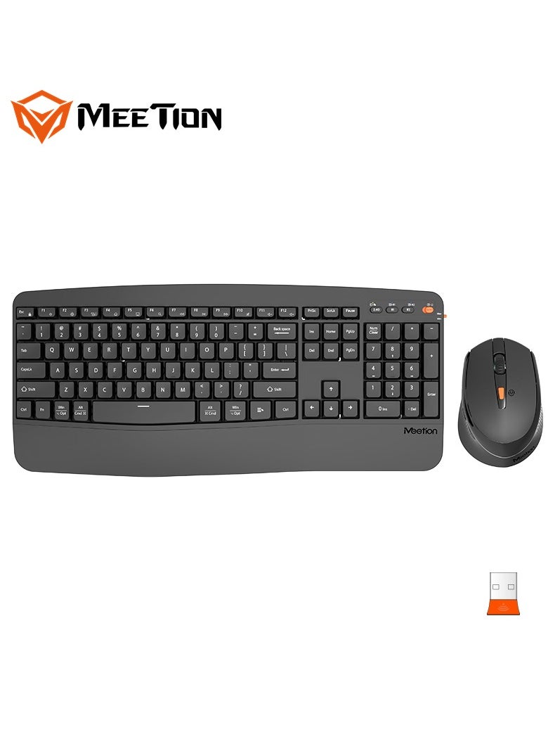 Meetion 2.4Ghz/Wireless&Bluetooth Dual Ergonomic DirectorA 2.4GHz USB Nano receiver Power-efficient wireless technology Mouse resolution 800-1200-1600 dpi