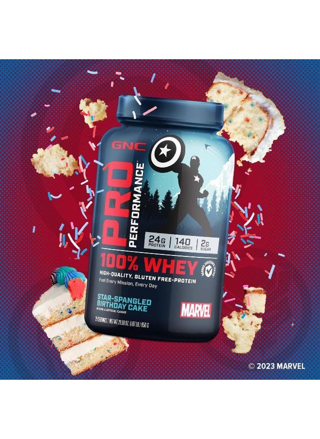 Pro Performance 100% Whey Marvel: Star-Spangled Birthday Cake 25 Servings