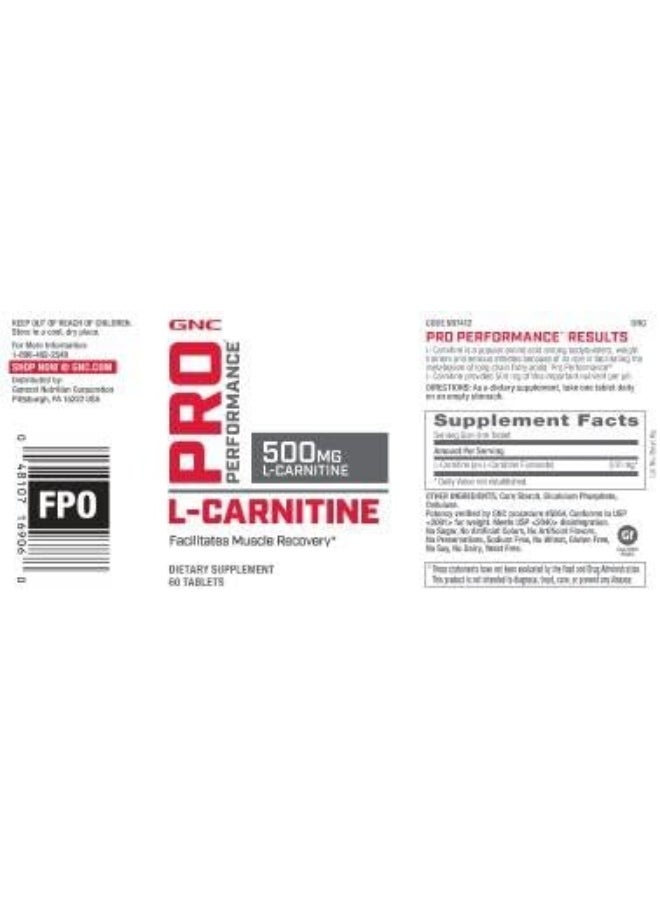 Pro Performance L-Carnitine 500