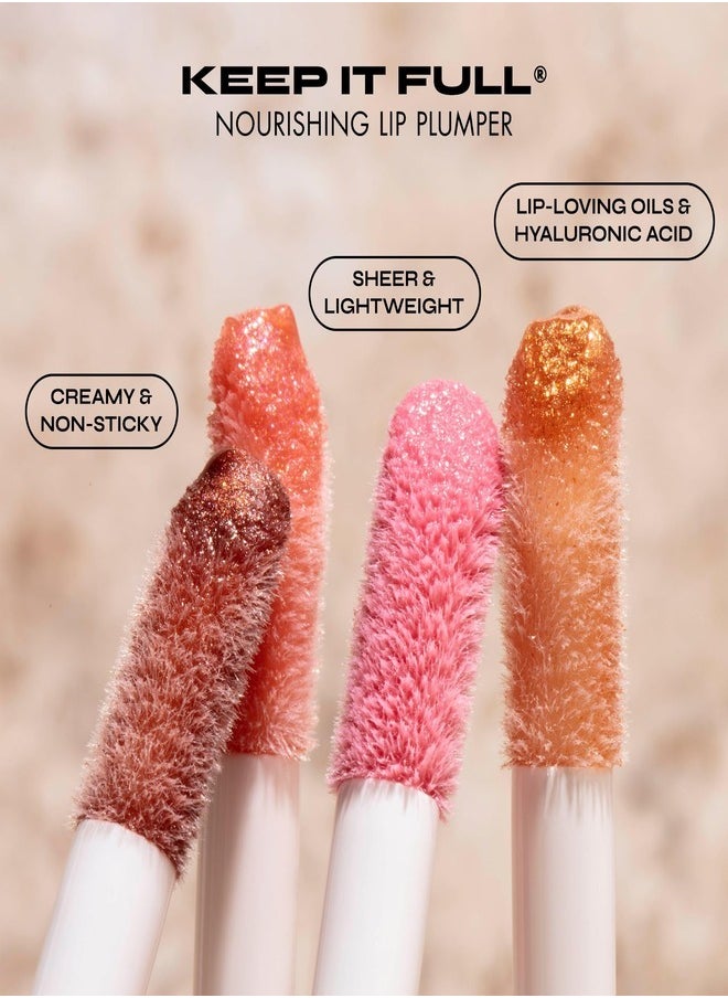 Milani Keep It Full Maxxx Lip Plumper - In The DMs 210 | Vegan, Hydrating Lip Gloss (0.15 fl oz / 4.5 ml)