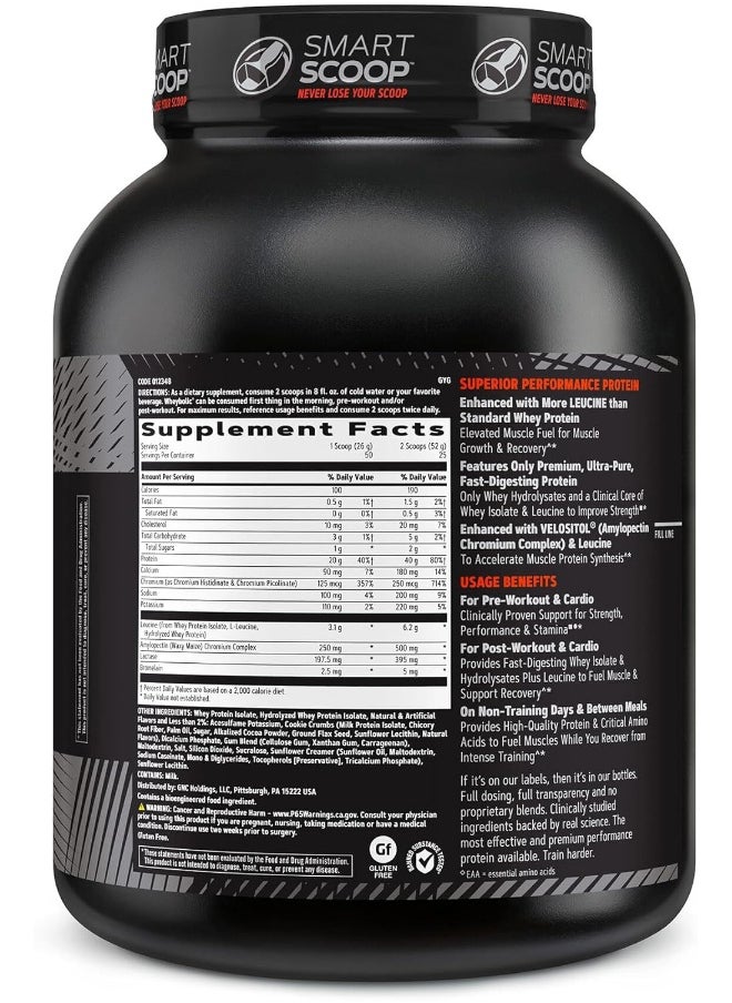 Wheybolic Cookies And Cream