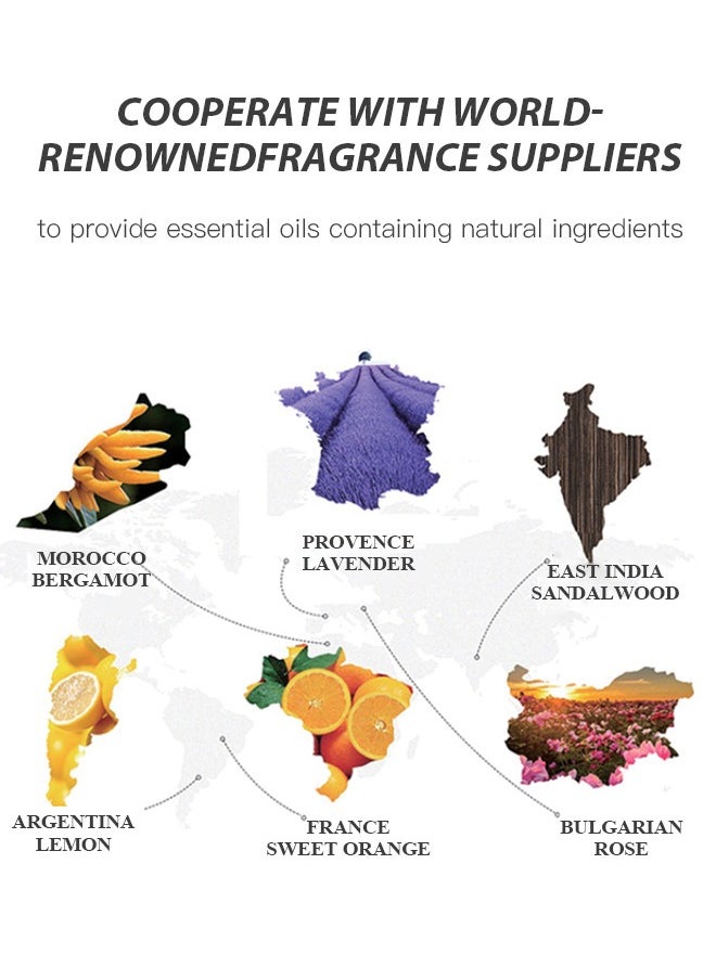 Aromatherapy essential oil perfume oil long-lasting fragrance 100ml-compound aromatherapy essential oil | sandalwood ambergris cedar mixed with citrus flowers.