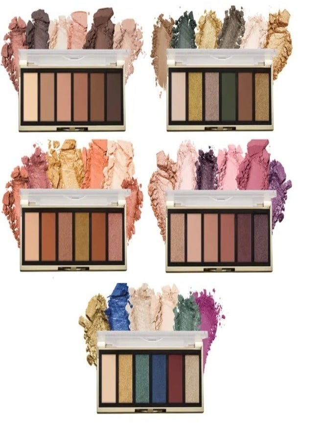Milani Most Wanted Eyeshadow Palette – 150 Jewel Heist | 6 Highly Pigmented Shades, Blendable Matte and Shimmer Finishes, Long-Lasting, Travel-Friendly, Vegan & Cruelty-Free