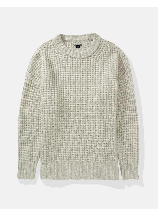 Crew Neck Knitted Sweater