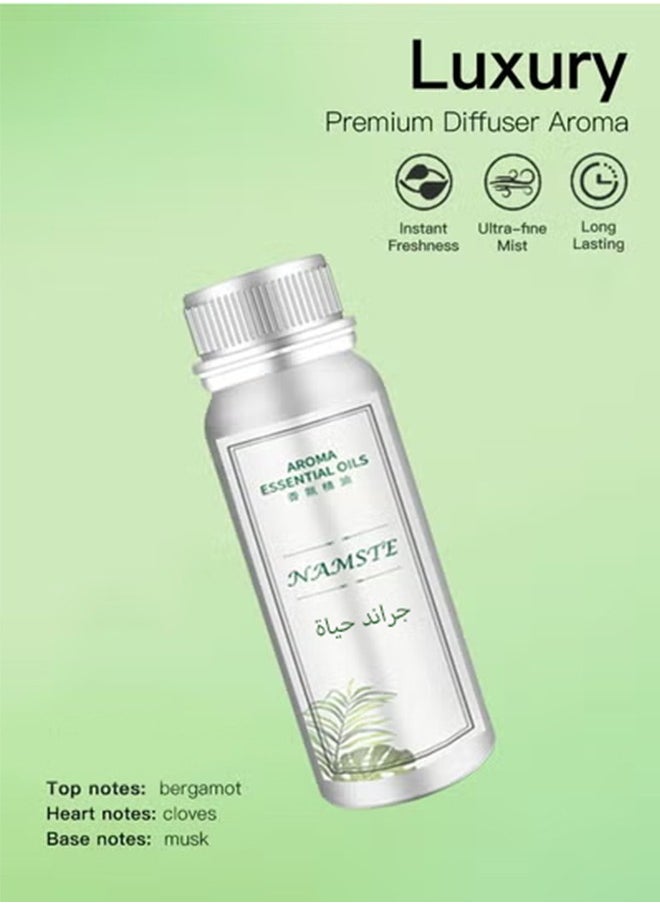 100ML Aromatherapy Oil Perfume Oil Long-lasting Fragrance - Musk Dominant - Beloved Bergamot Clove Essential Oil。