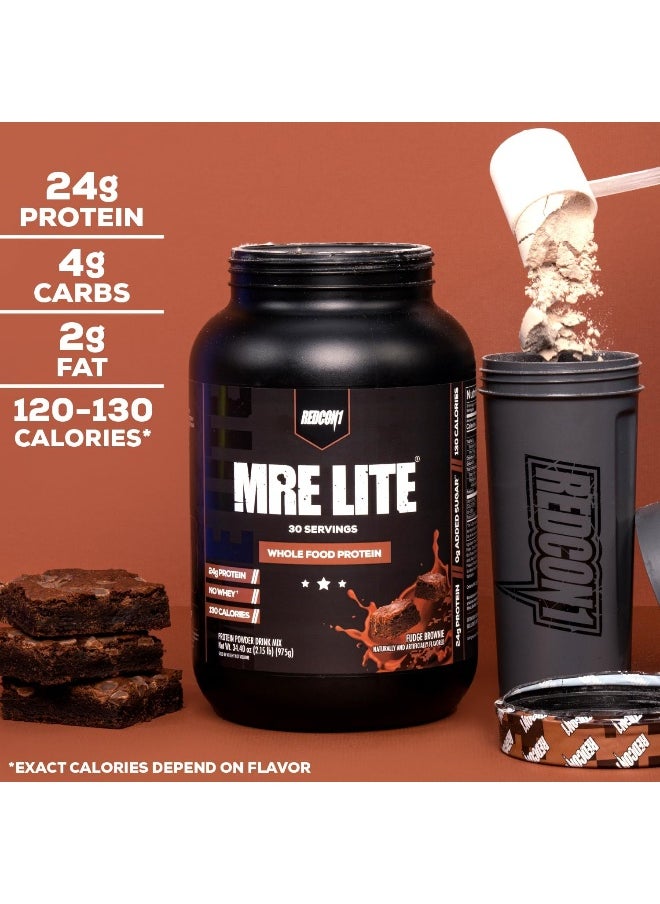 Redcon1 Mre Lite Strawberry Shortcake 30 Servings Protein Meal Replacement