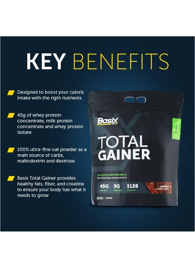 Total Gainer Chocolate Chunk 15 Lb