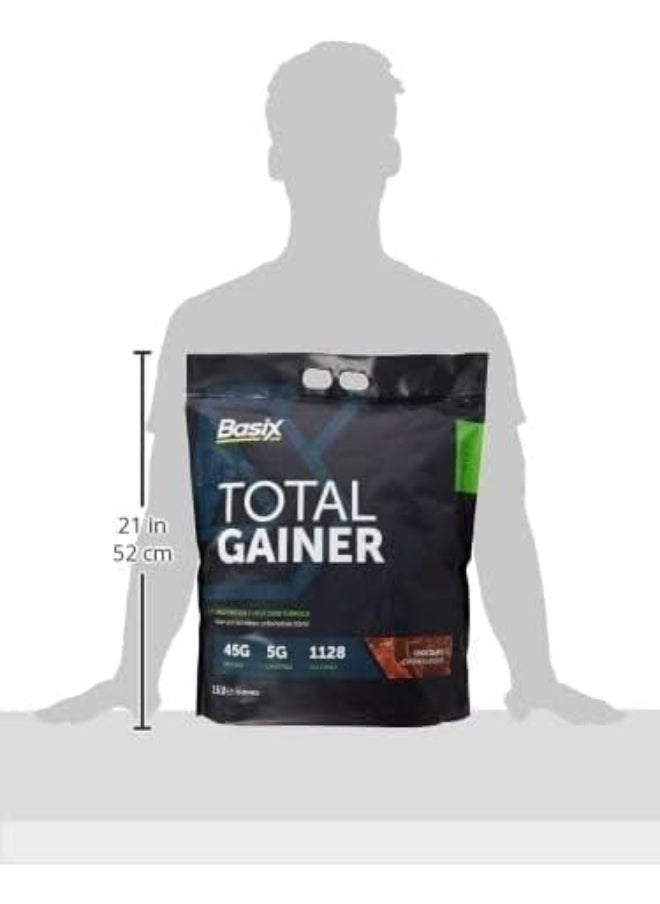 Total Gainer Chocolate Chunk 15 Lb
