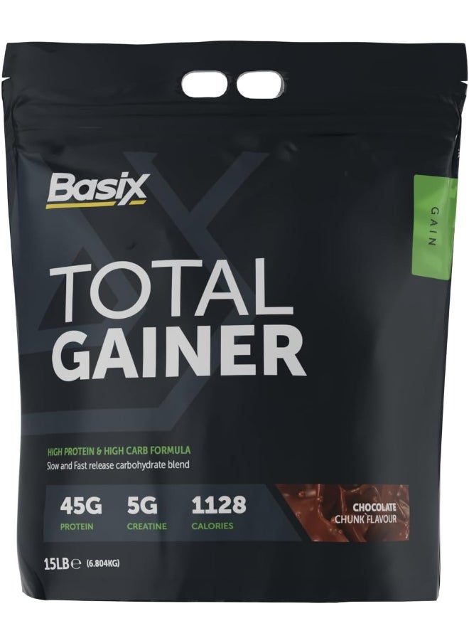 Total Gainer Chocolate Chunk 15 Lb