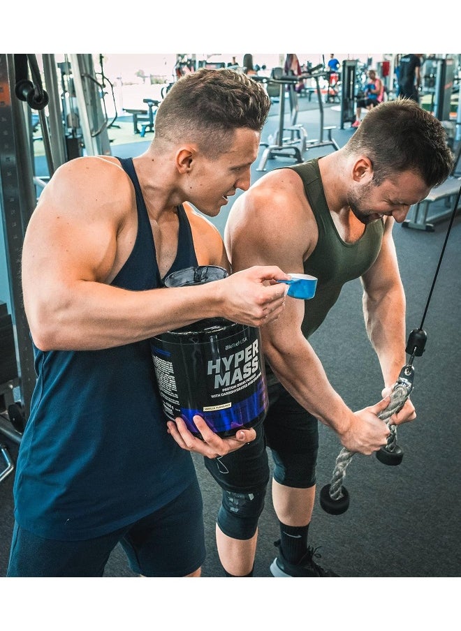 BioTechUSA Hyper Mass - Mass Gainer with Carbs & Protein Blend | Micronised Creatine | Gluten-Free, Strawberry