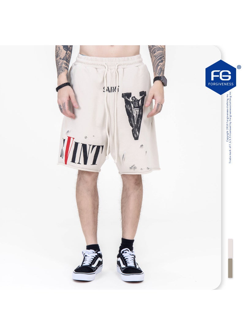FG Menswear 2024 Spring Summer Casual Shorts New Apricot