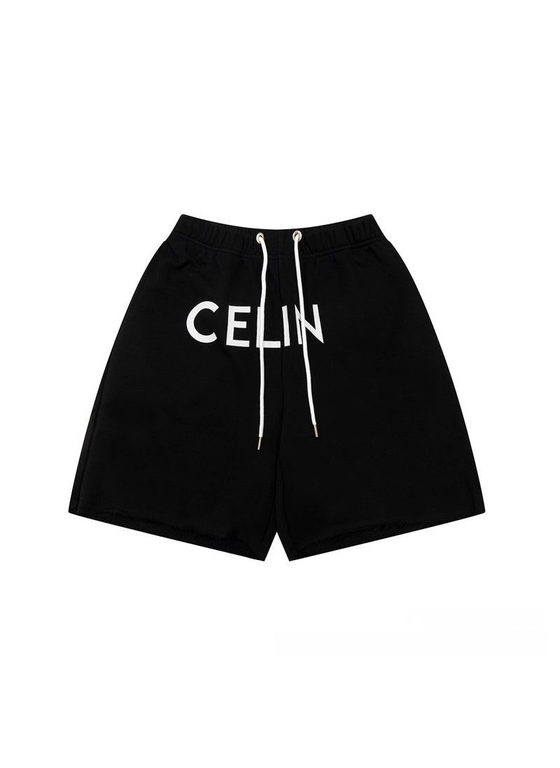 Summer 2023 Casual Sports Shorts Unisex White