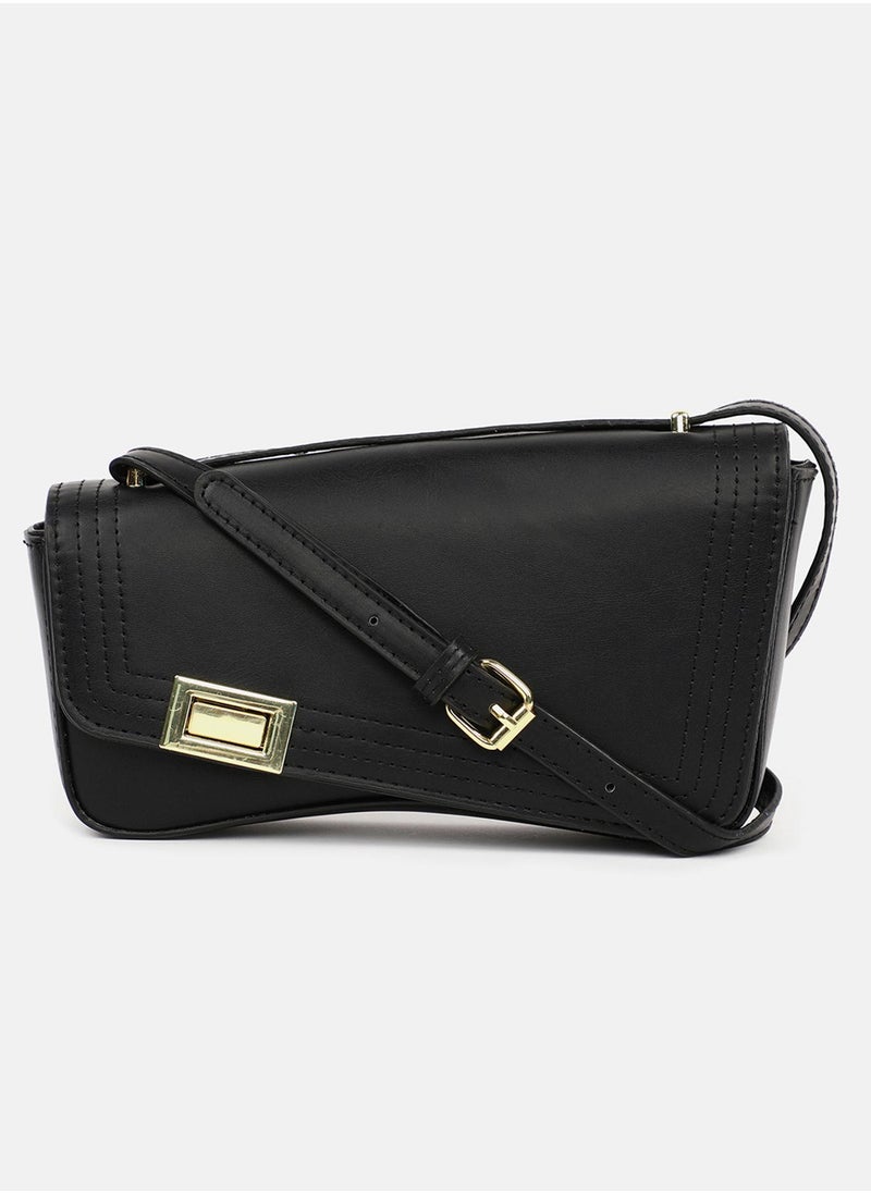 Altair Black Cross Body Bag