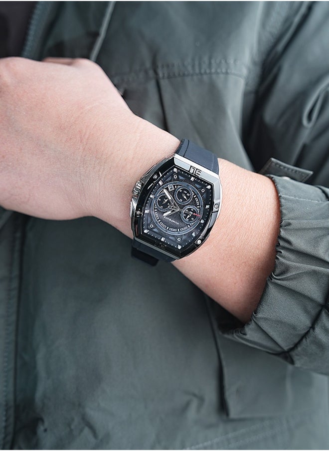 Men's Watch Large Dial Waterproof Sports Wristwatch for Athletes with Durable Design and a Gift Idea for Active People