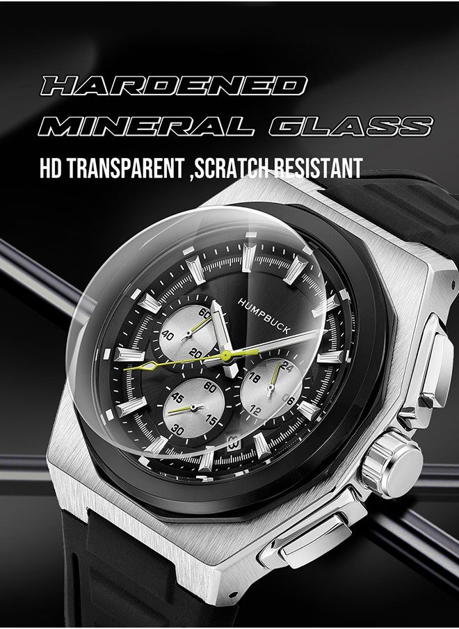 Men's Watch Large Dial Waterproof Wristwatch Sports for Men & Gift for Active Lifestyle with Durable Design and Easy-to-Read