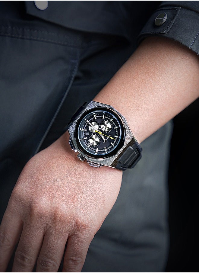 Men's Watch Large Dial Waterproof Wristwatch Sports for Men & Gift for Active Lifestyle with Durable Design and Easy-to-Read