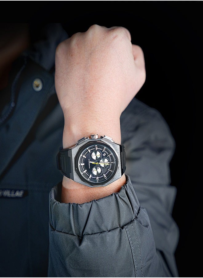 Men's Watch Large Dial Waterproof Wristwatch Sports for Men & Gift for Active Lifestyle with Durable Design and Easy-to-Read