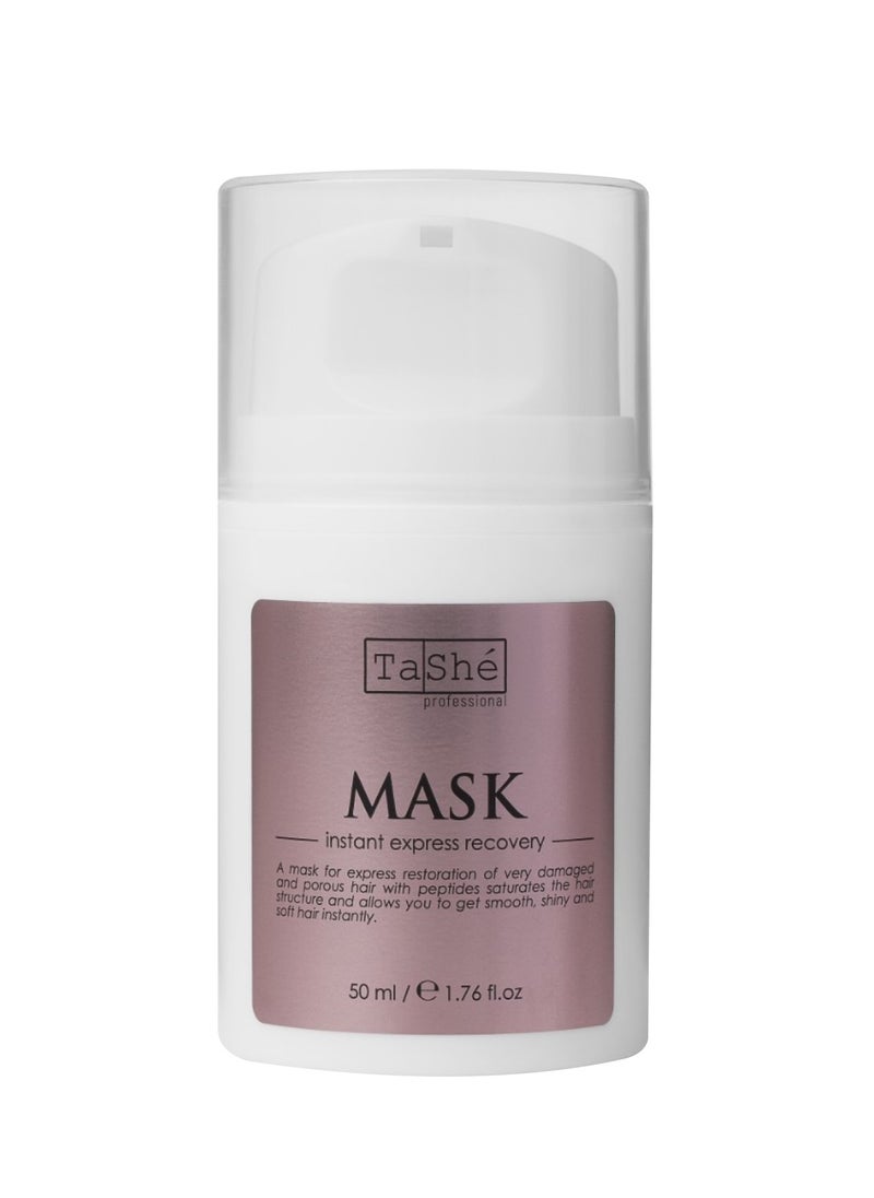 Express Peptide Bond Repair Hair Mask | 60-Second Molecular Restructure for Damaged & Porous Hair | 5× Stronger, Instant Shine | Sulfate & Silicone-Free | 50 ml