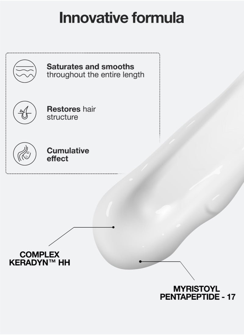 Express Peptide Bond Repair Hair Mask | 60-Second Molecular Restructure for Damaged & Porous Hair | 5× Stronger, Instant Shine | Sulfate & Silicone-Free | 50 ml