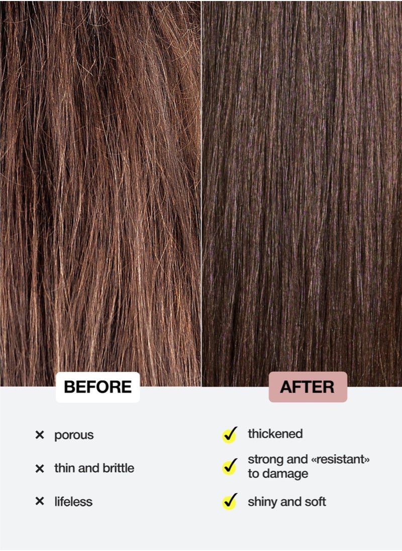 Express Peptide Bond Repair Hair Mask | 60-Second Molecular Restructure for Damaged & Porous Hair | 5× Stronger, Instant Shine | Sulfate & Silicone-Free | 50 ml